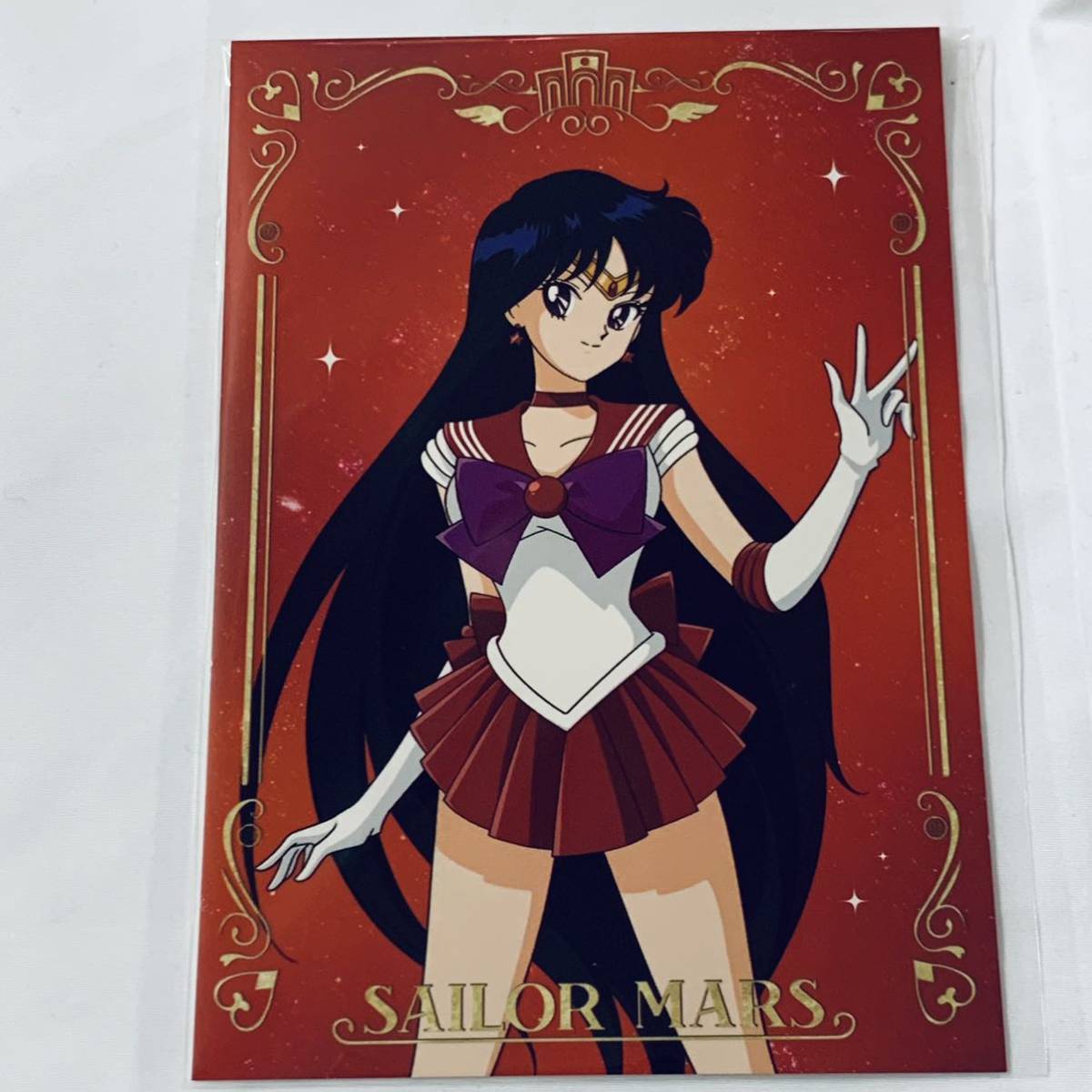 美少女戦士セーラームーンS 火野レイ 森永 no.3 食玩カード ミニカード