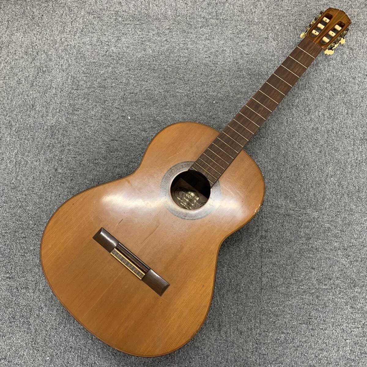 原田周廣 サイン入 1977年 YAMAHAクラシックギター ヤマハ