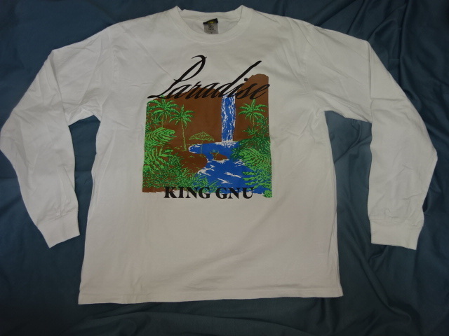 King Gnu ロングスリーブTシャツ グリーン M King Gnu ロングスリーブT