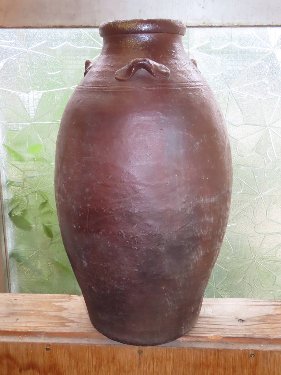 壺屋焼.荒焼.蓋付き大壺 2025年最新】Yahoo!オークション -壺(壺屋)の