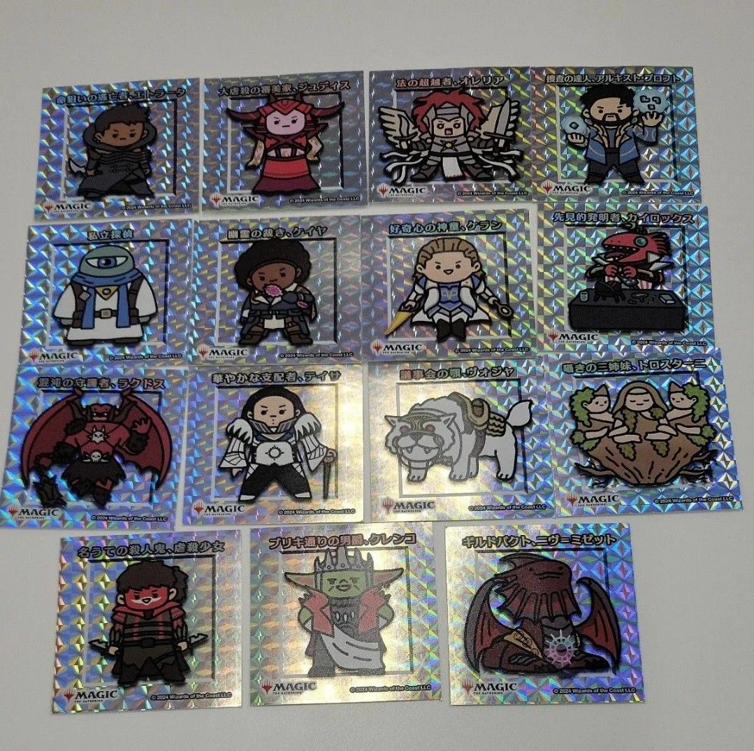 MTG FF ファイナルファンタジー ちびキャラシール 11パック 未開封 MTG