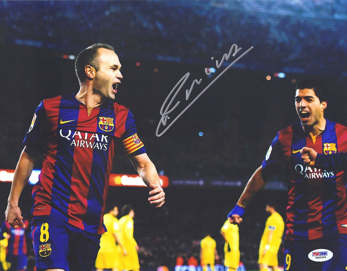 アンドレス・イニエスタ イニエスタ・ジャパン！ 直筆サイン本