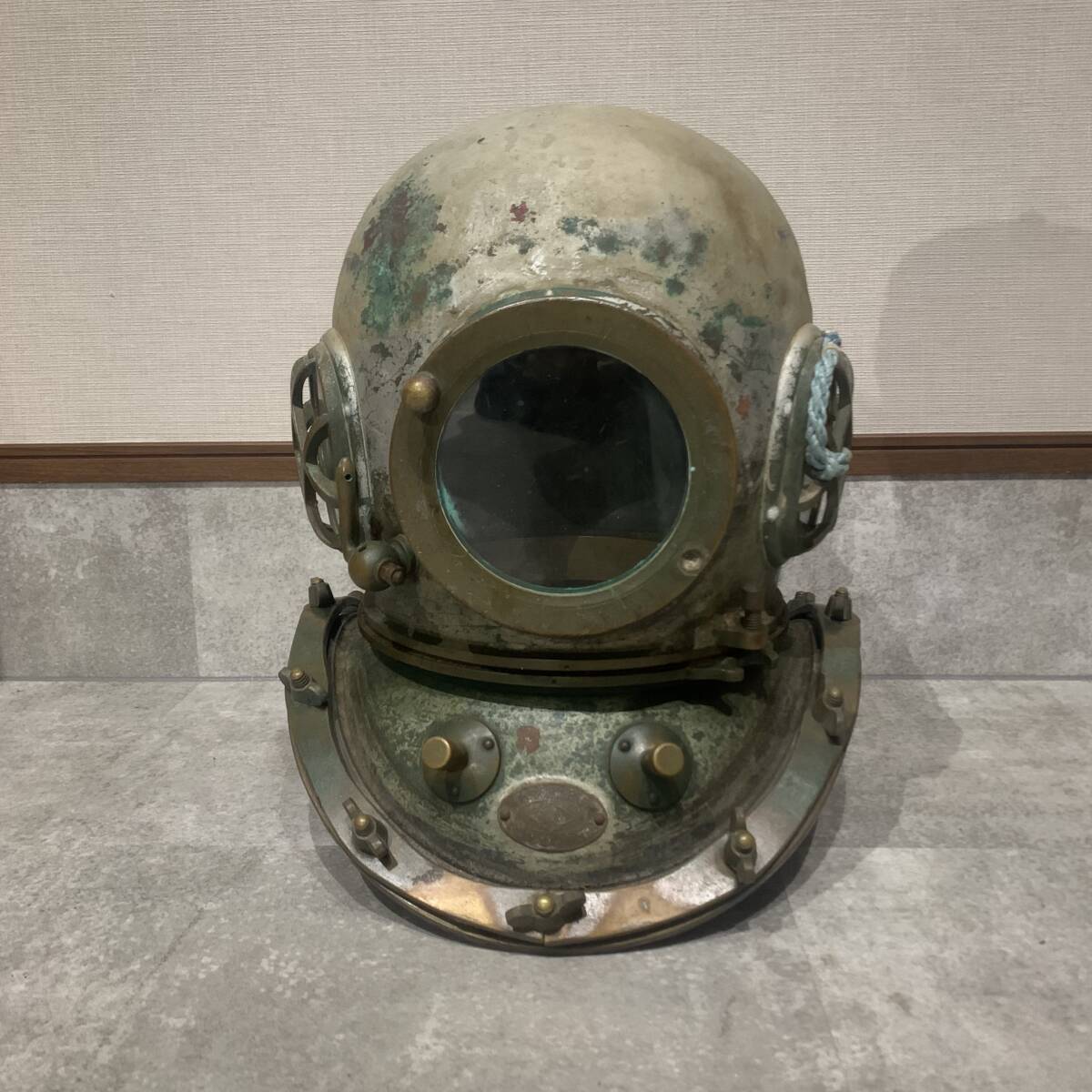 お値下げしました】TOA 東亜潜水ヘルメット アンティーク 骨董品