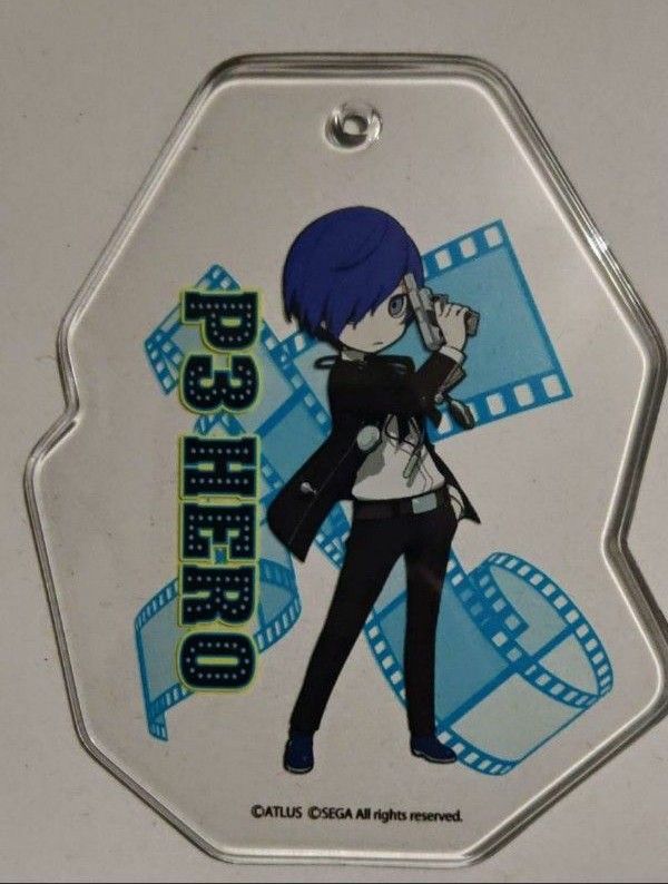 レア クリアタグ ペルソナQ2 P3 ハム子 アイギス 天田 セガ コラボ