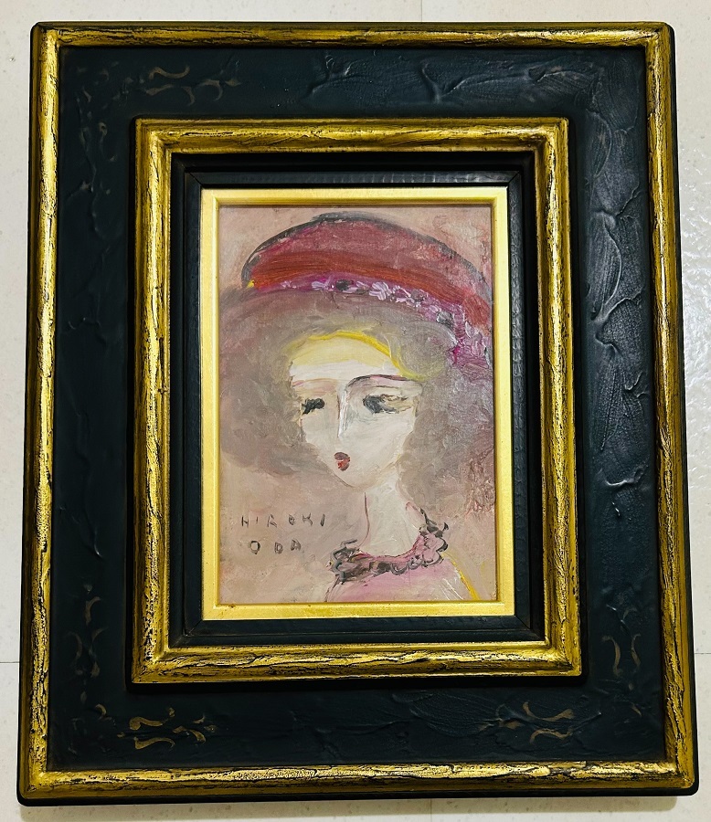 □東急百貨店吉祥寺店購入『織田廣喜』油彩SM号鑑定付