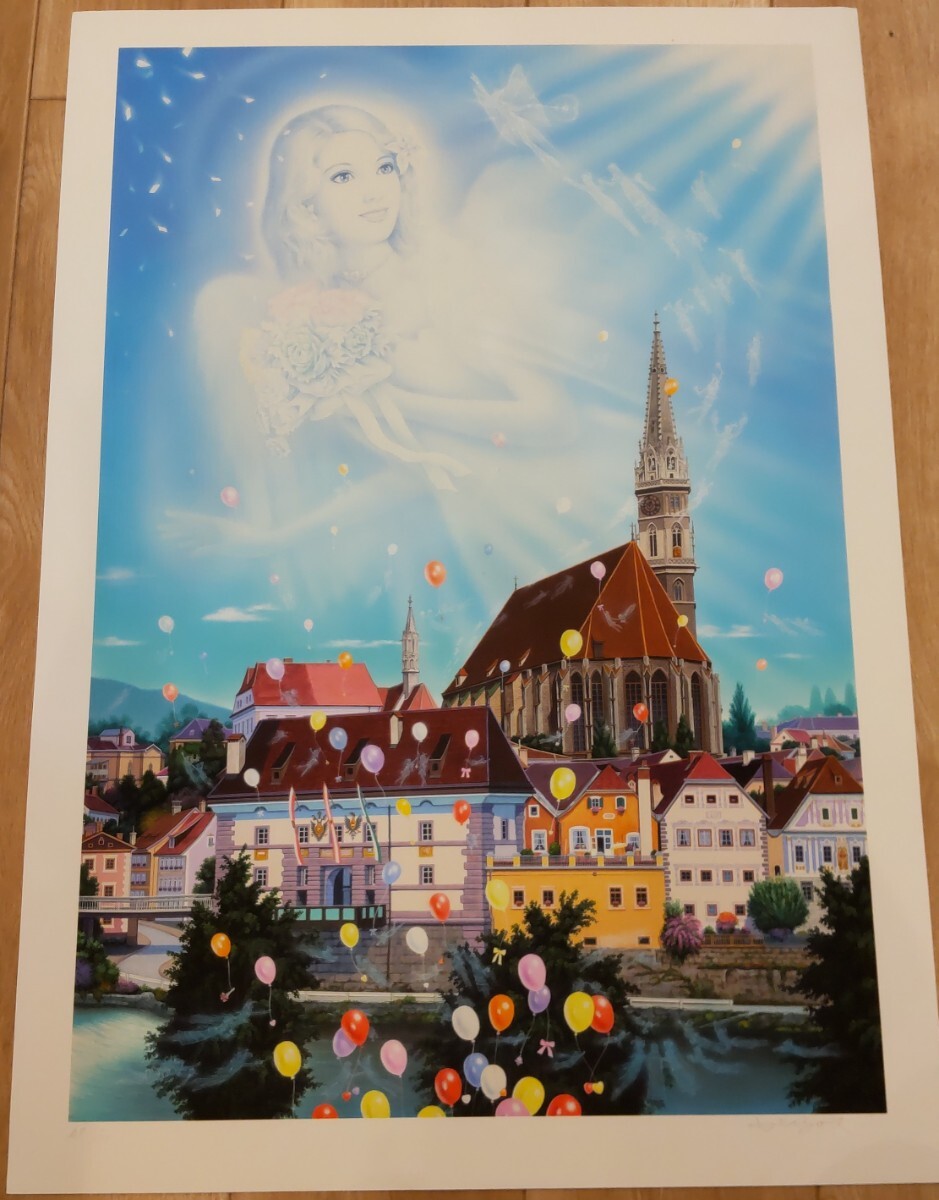 ディズニー×塚本馨三 「グリーン ヴェニス」限定200 直筆サイン 保証書