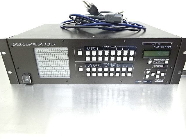 IDK オーディオマトリクススイッチャー MMV-3216 【公式通販】