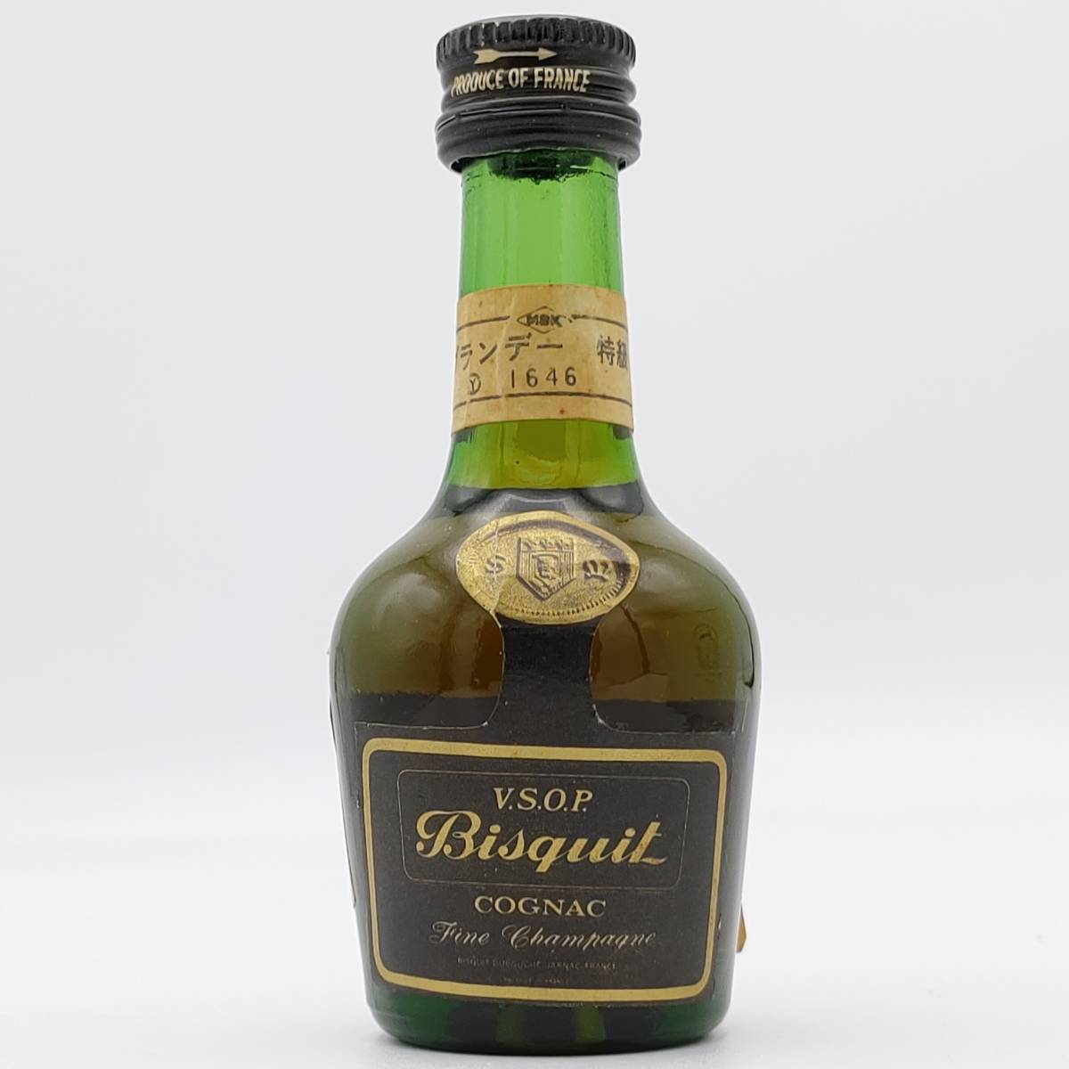 特級 Bisquit V S O P Fine Champagne COGNAC 40度 30ml【ビスキー