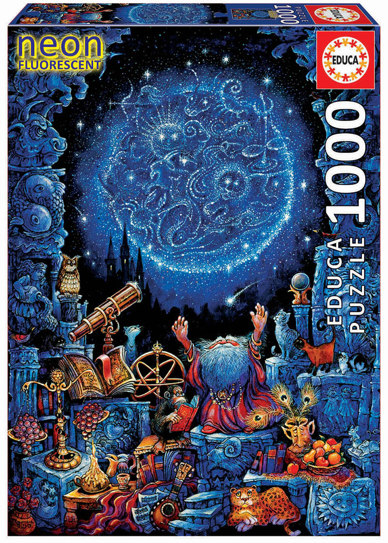 占星術師の天球儀 英語4枚セット 占星術師」の天球儀 英語版 4枚