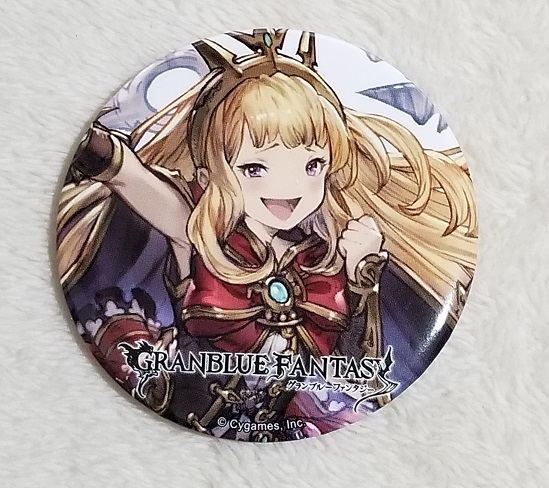 グラブル カリオストロ バレンタイン 缶バッジ グラブル カリオストロ