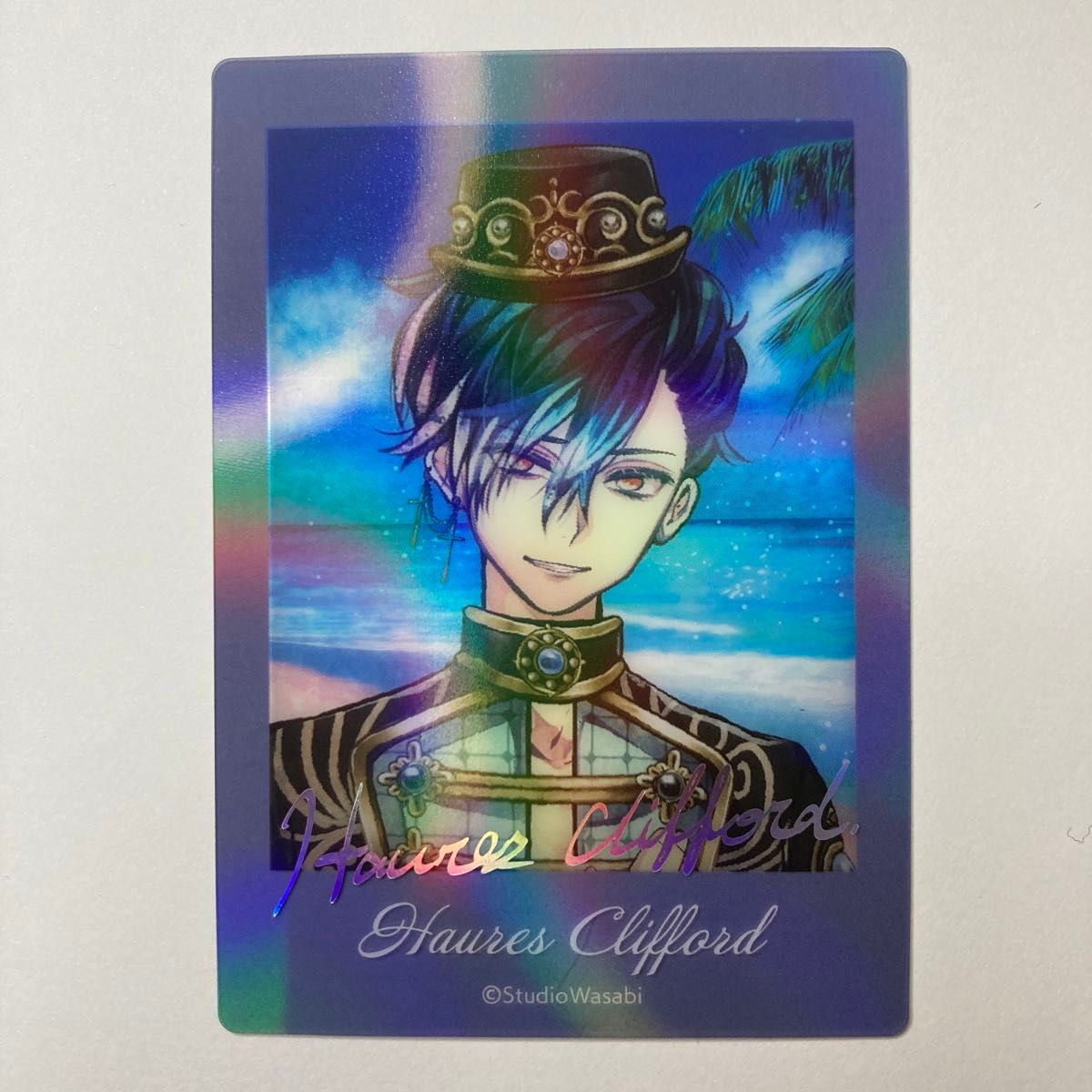 悪魔執事と黒い猫 ぱしゃこれ/クリアVer オーロラ箔押しサイン入り