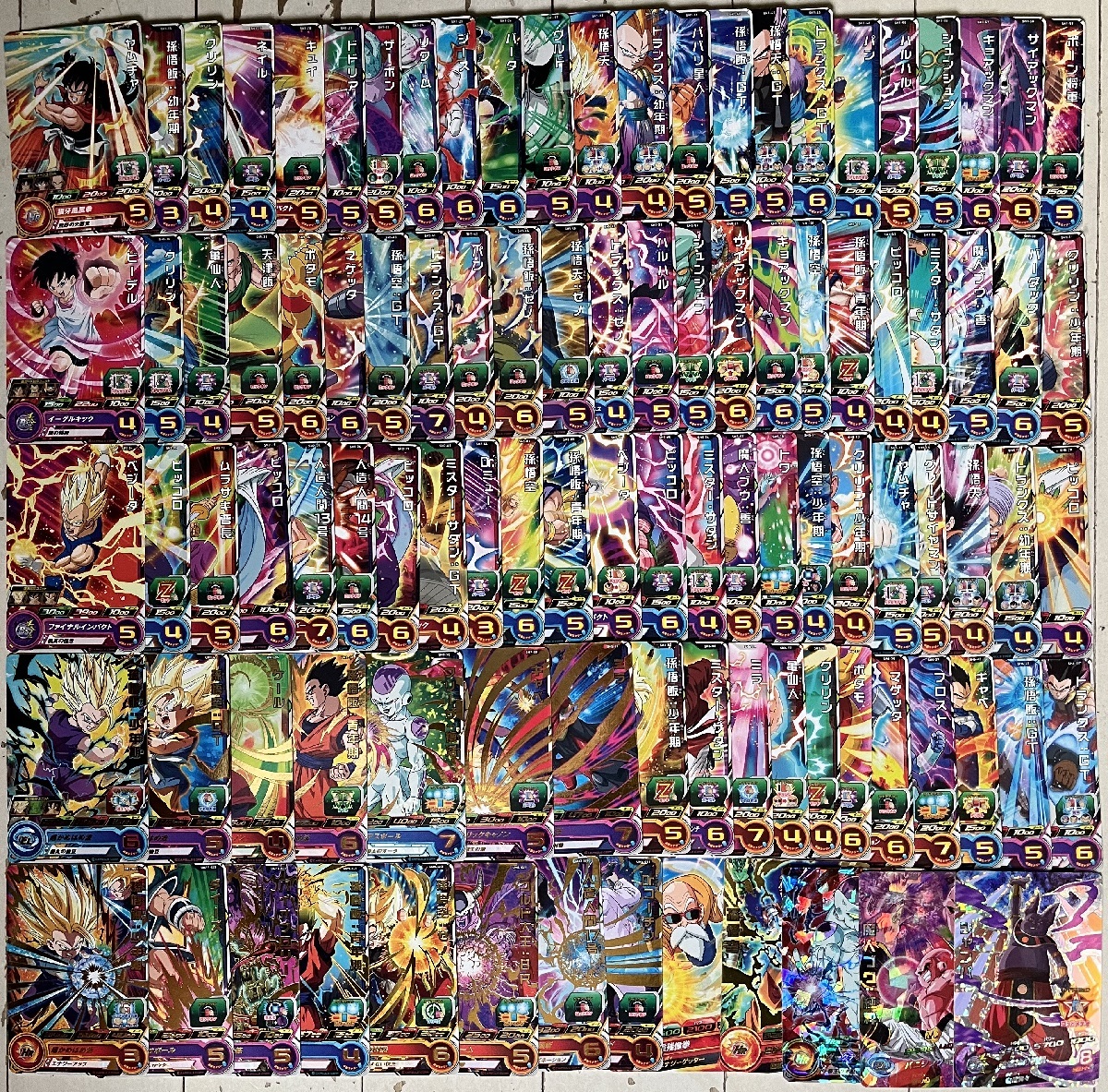 ☆スーパードラゴンボールヒーローズ2弾 まとめ売り 2200枚以上 SR