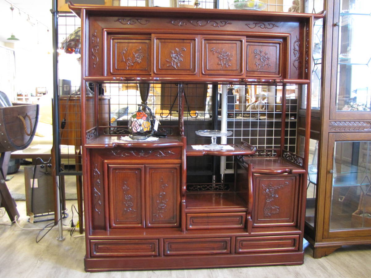 2026年最新】Yahoo!オークション -漆塗り 飾り棚(棚、キャビネット)の