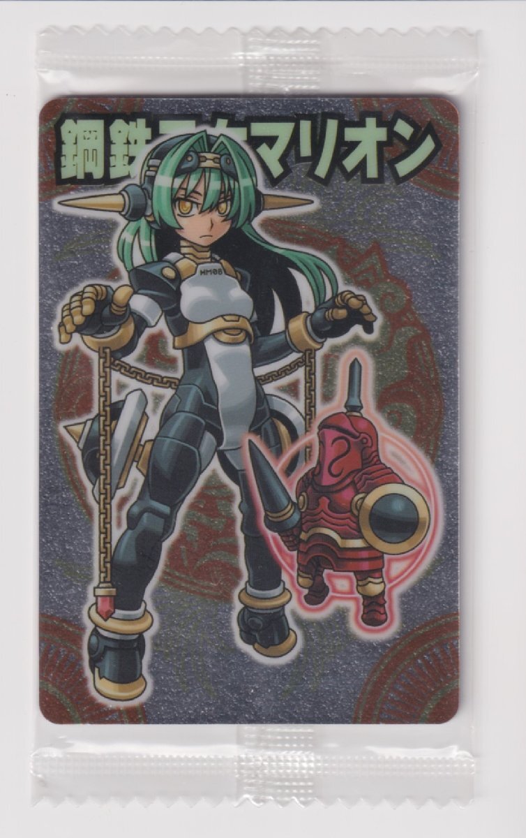 神羅万象 未開封 ゼクスファクター 第1弾 8 シルバー 鋼鉄乙女マリオン