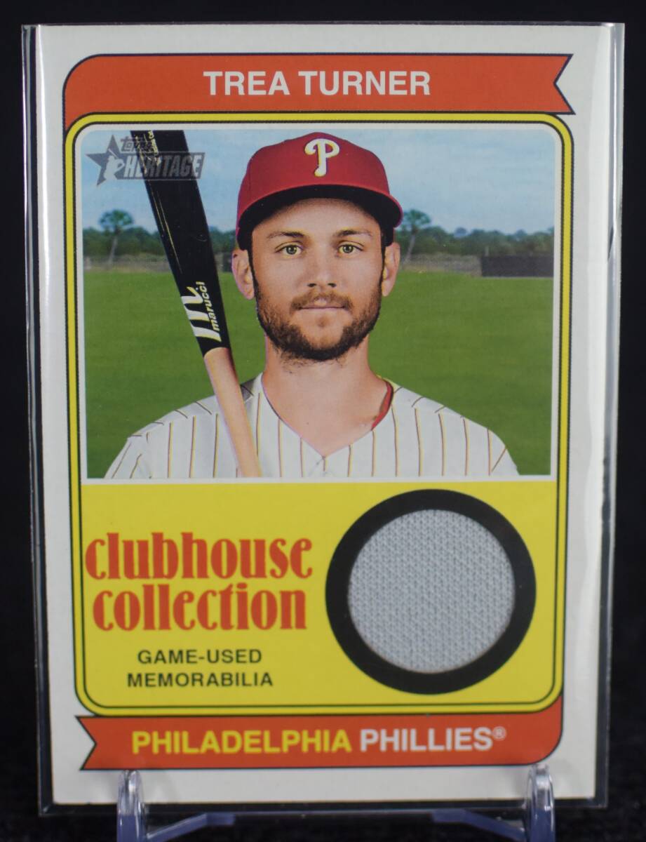 レッドパラレル】トレイ・ターナー topps now ファーストナンバー HR