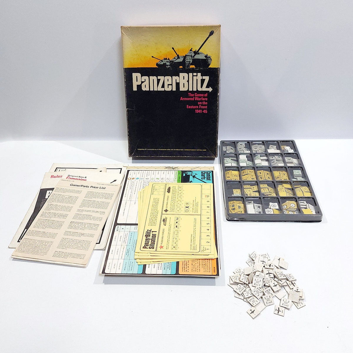 PanzerBlitz パンツァーブリッツ ボードゲーム PanzerBlitz | Board
