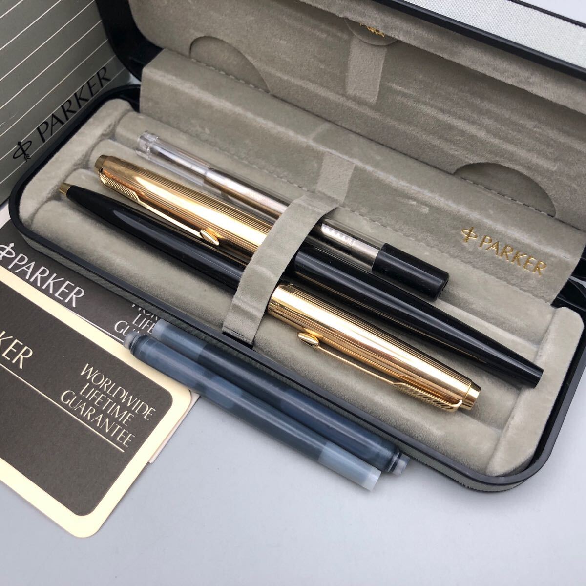 Yahoo!オークション -「(ボーダー ストライプ)」(パーカー) (万年筆)の