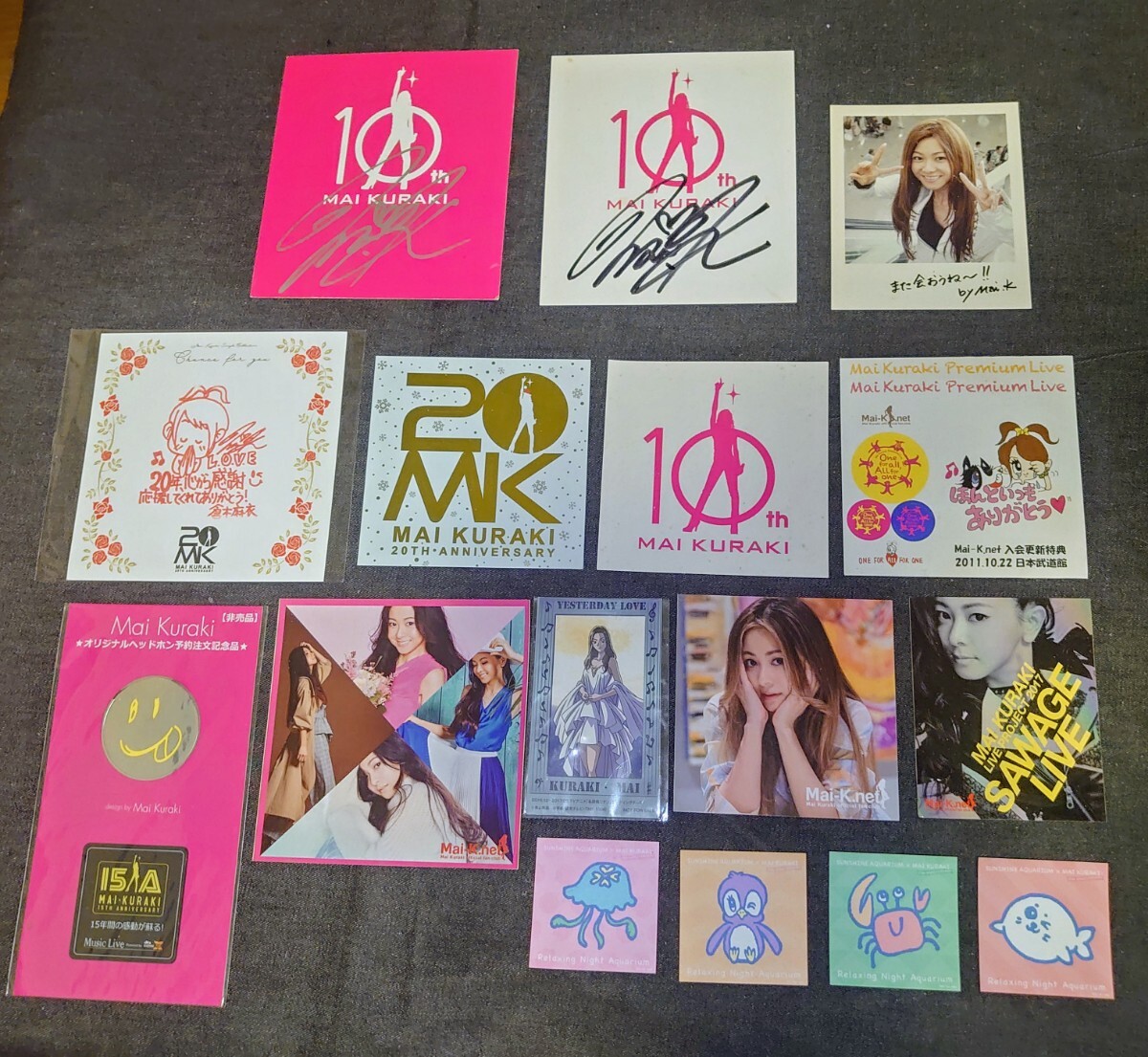 Yahoo!オークション -「サイン色紙」(その他) (倉木麻衣)の落札相場