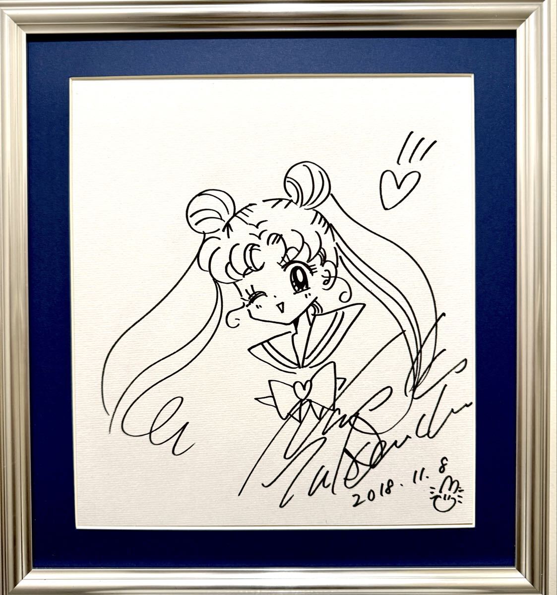 セーラームーン 複製原画 リトグラフ 武内直子サイン入り 月野うさぎ