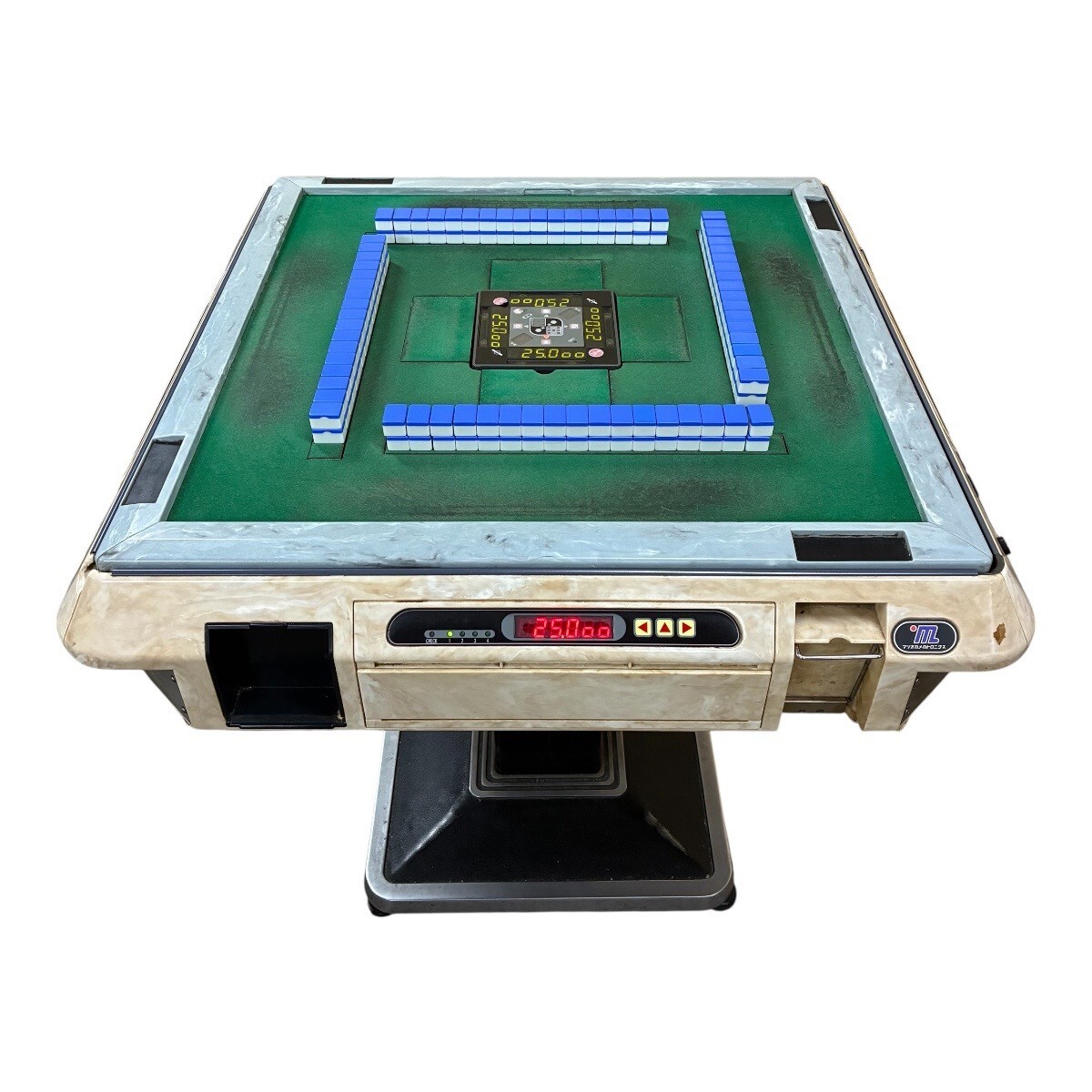 abc 全自動雀卓 センチュリーテンパル ドデカ牌付き 全自動雀卓