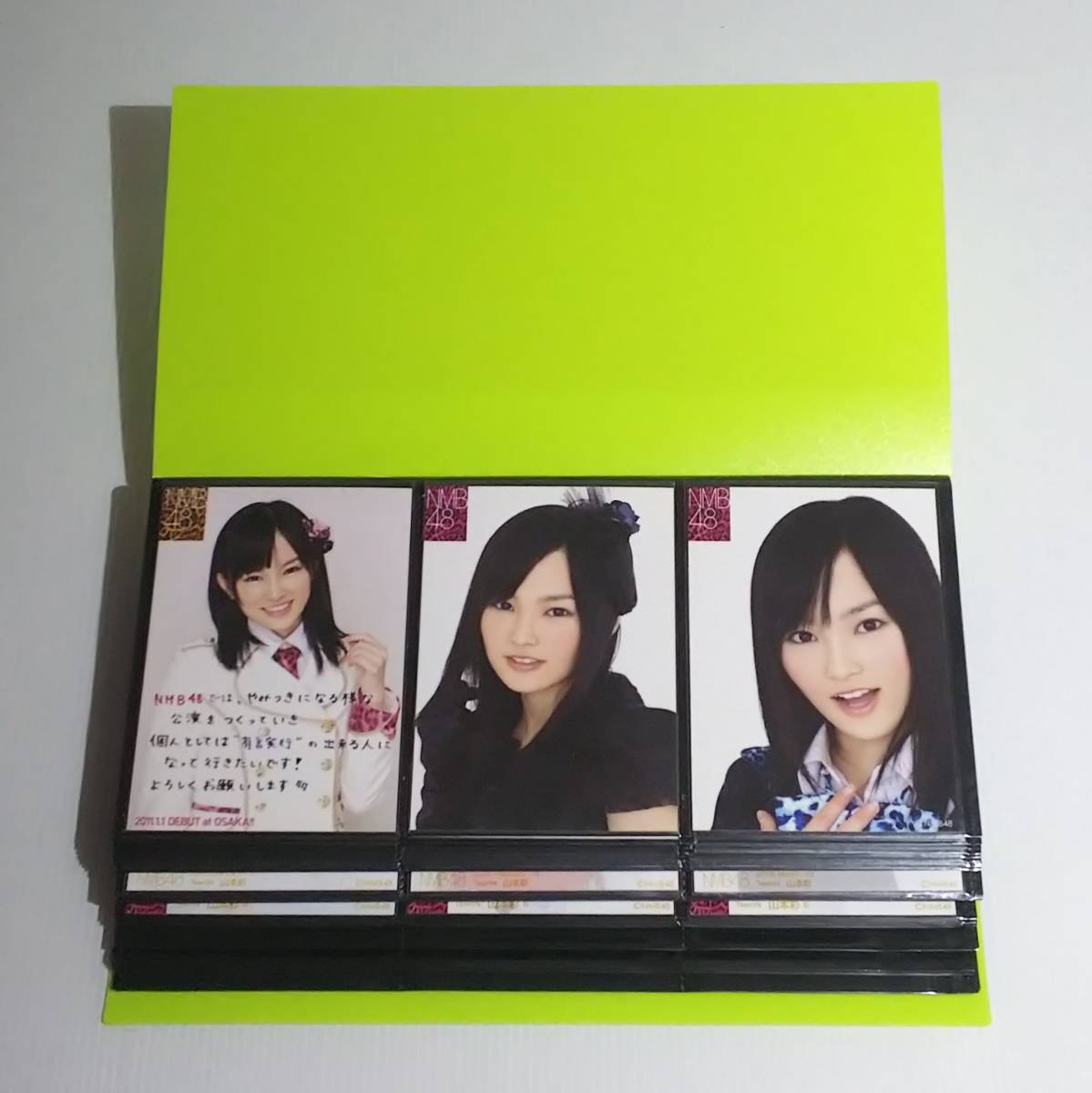 NMB48 木根彩呂花 直筆入り 生写真 14周年 NMB48 木根彩呂花 直筆入り