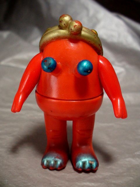 昭和レトロ 当時物 ソフビ ロボットキャラクター フィギュア 約30cm