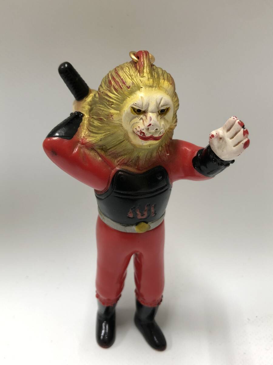 当時物】怪傑ライオン丸 無版権 パチソフビ 怪傑ライオン丸 (パチモノ