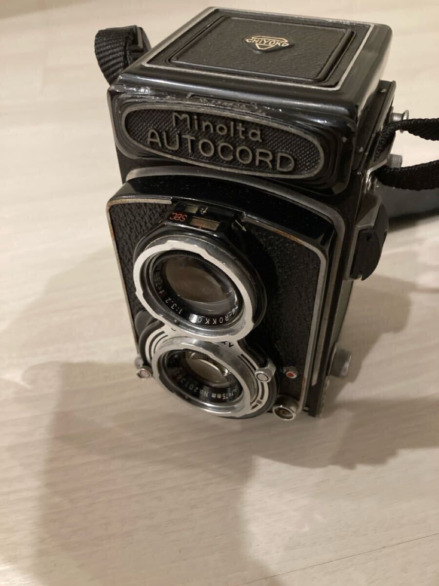 Minolta AUTOCORD ジャンク 二眼レフ Minolta Autocord 二眼レフカメラ