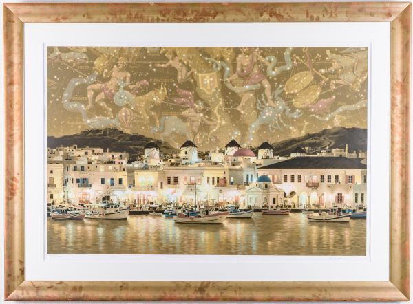 真作保証 / 笹倉鉄平 / スターアトラス北星図 / サイン入 真作保証 ⁄ 笹倉