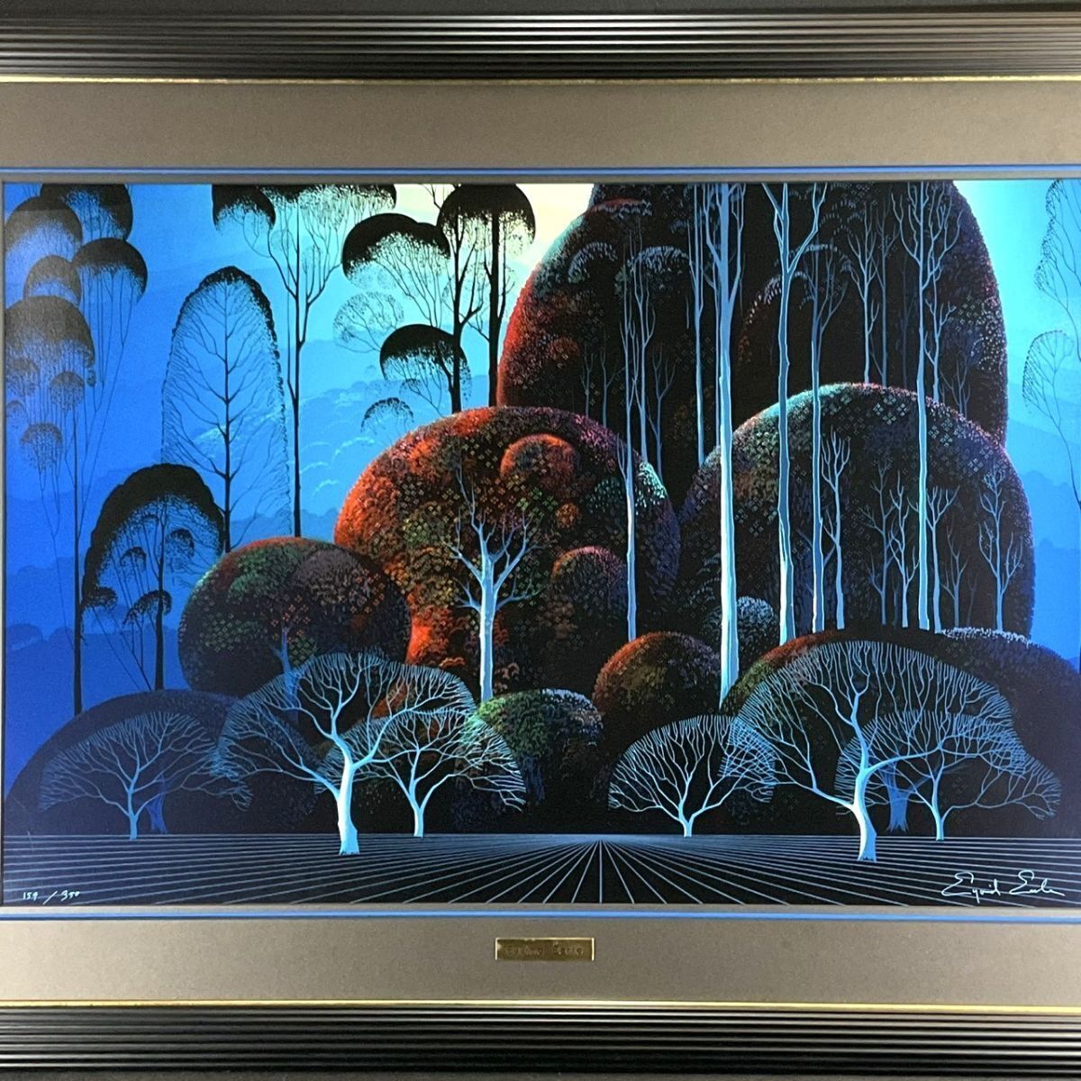 宝蔵】真作 アイベン・アール Eyvind Earle サンダーインザ