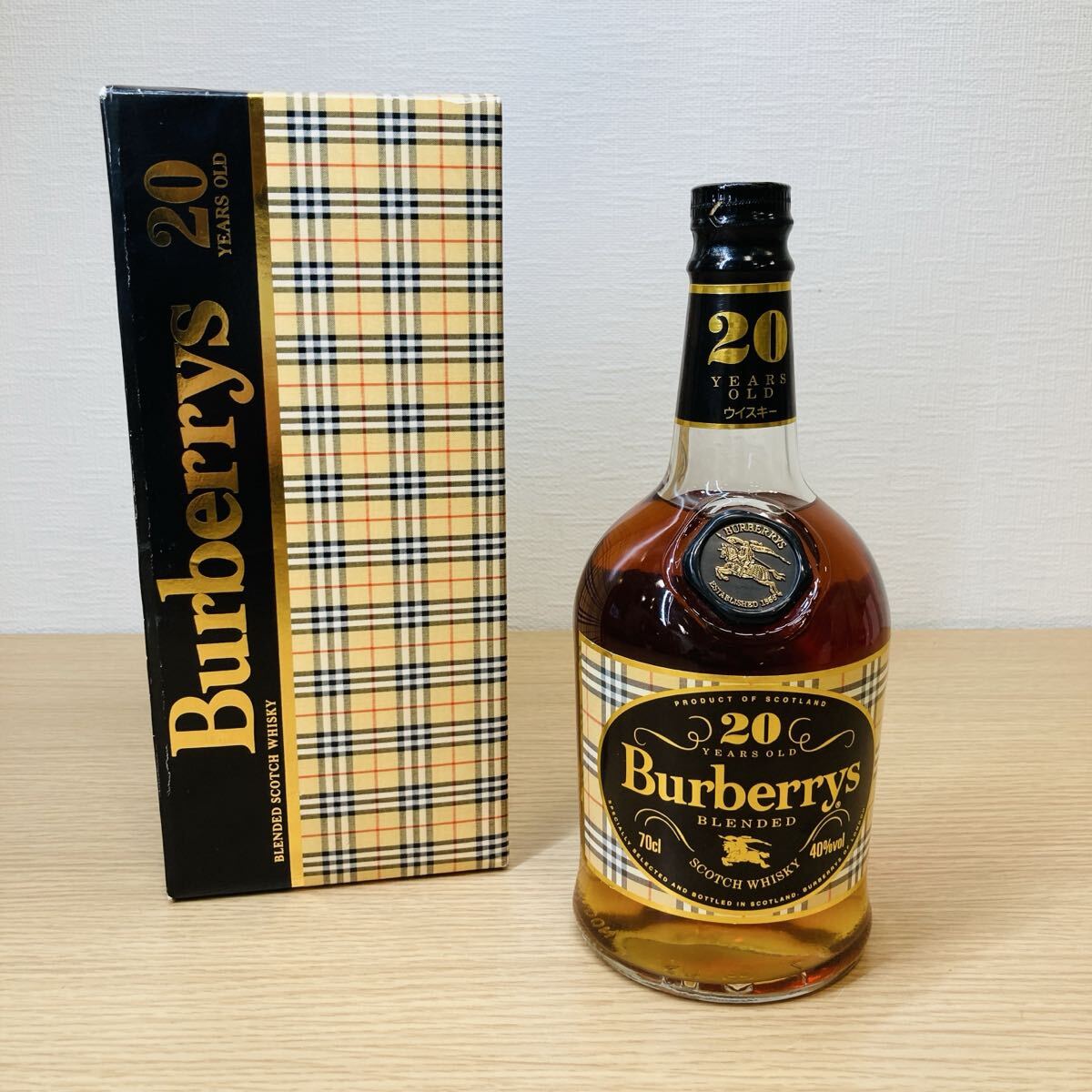 Yahoo!オークション -「バーバリー スコッチウイスキー」(ウイスキー