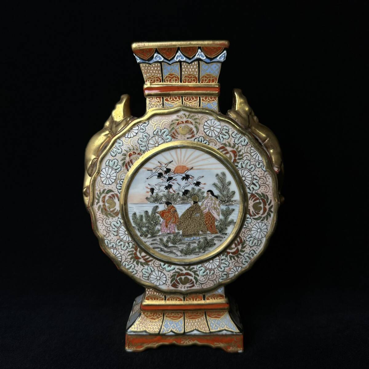 九谷造 明治初期 アンティーク 1客 九谷造 明治初期 アンティーク 1客