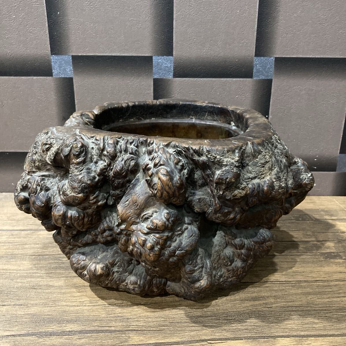 Yahoo!オークション -「切り株 火鉢」の落札相場・落札価格