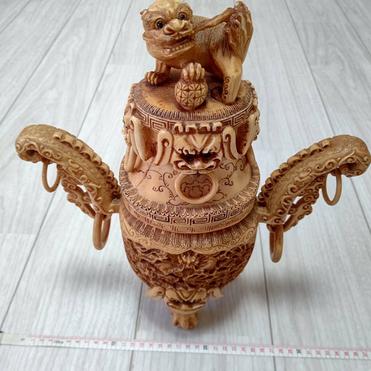 Yahoo!オークション -「象牙 練り物」(東洋彫刻) (彫刻、オブジェ)の