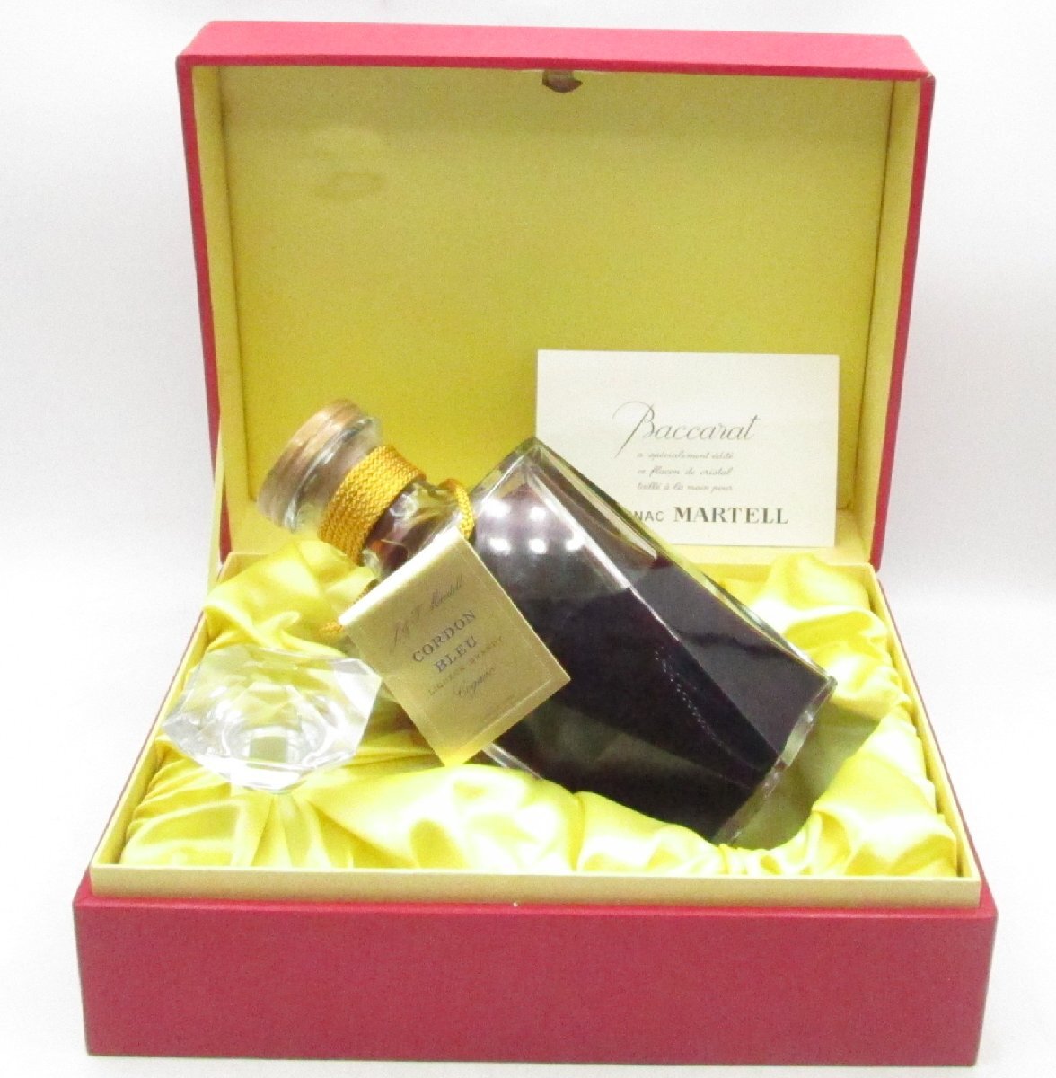 Yahoo!オークション -「バカラ」(マーテル) (コニャック)の落札相場