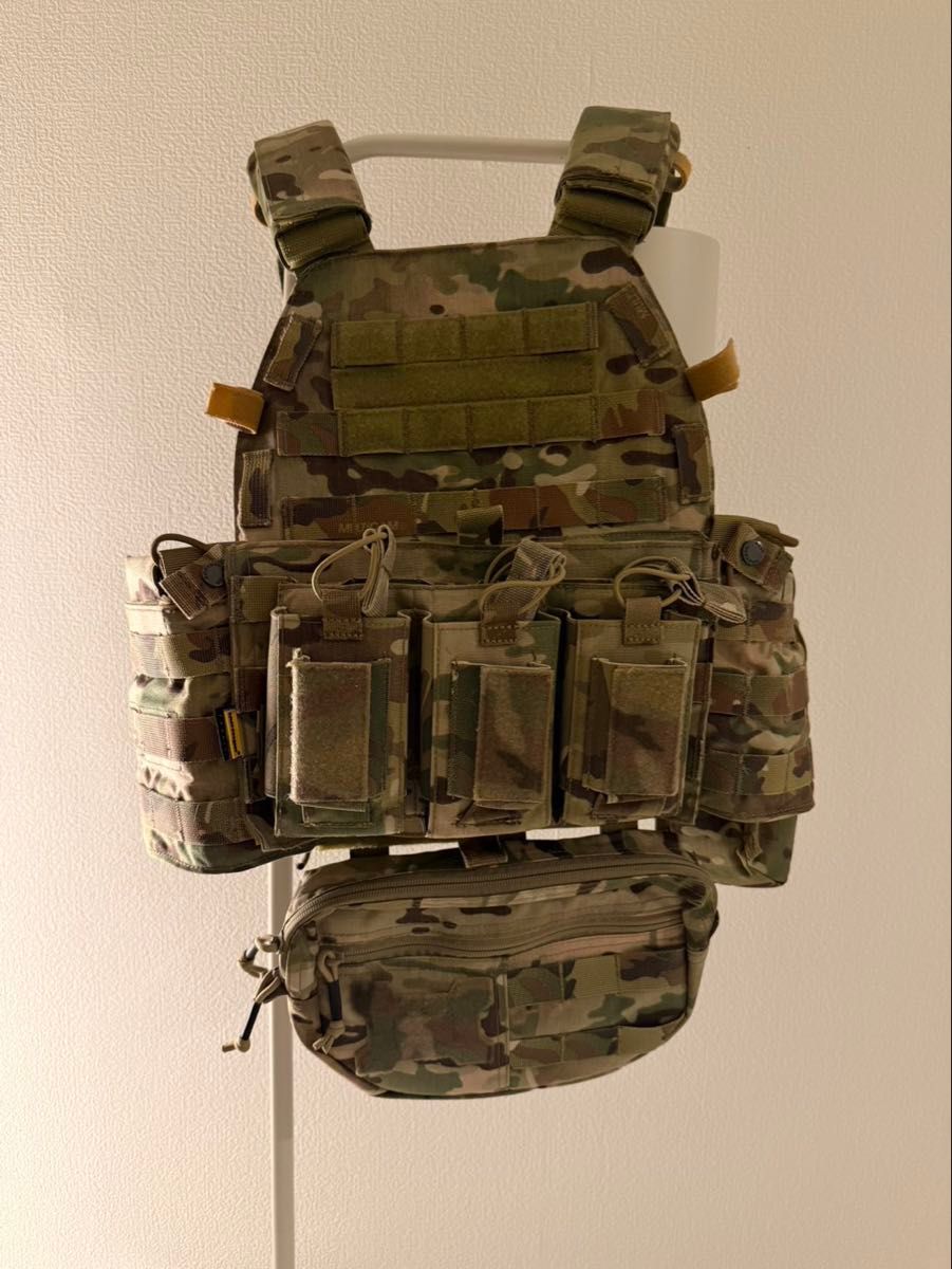 ロシア軍 実物 SSO SPOSN SHELL プレートキャリア S/M マルチカム 放