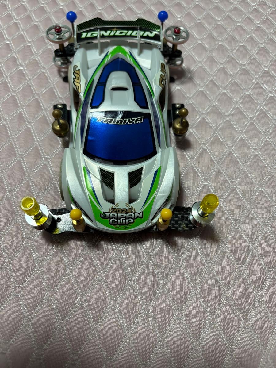 絶版・透明シャーシ版・希少極美品・全塗装】タミヤ ビッグウィング