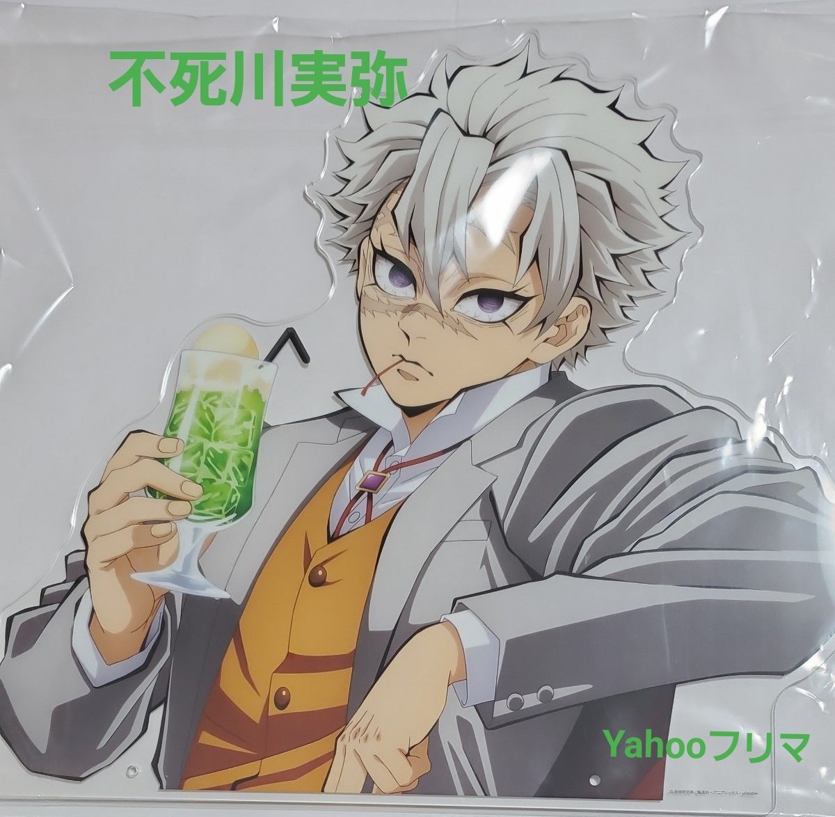 鬼滅の刃 バストアップ アクリルパネル 不死川実弥 鬼滅の刃 バスト