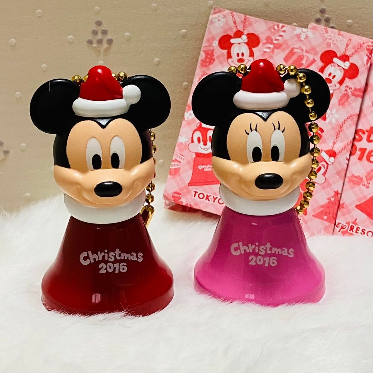 希少レア ディズニーストア クリスマスオーナメント ミッキー ミニー