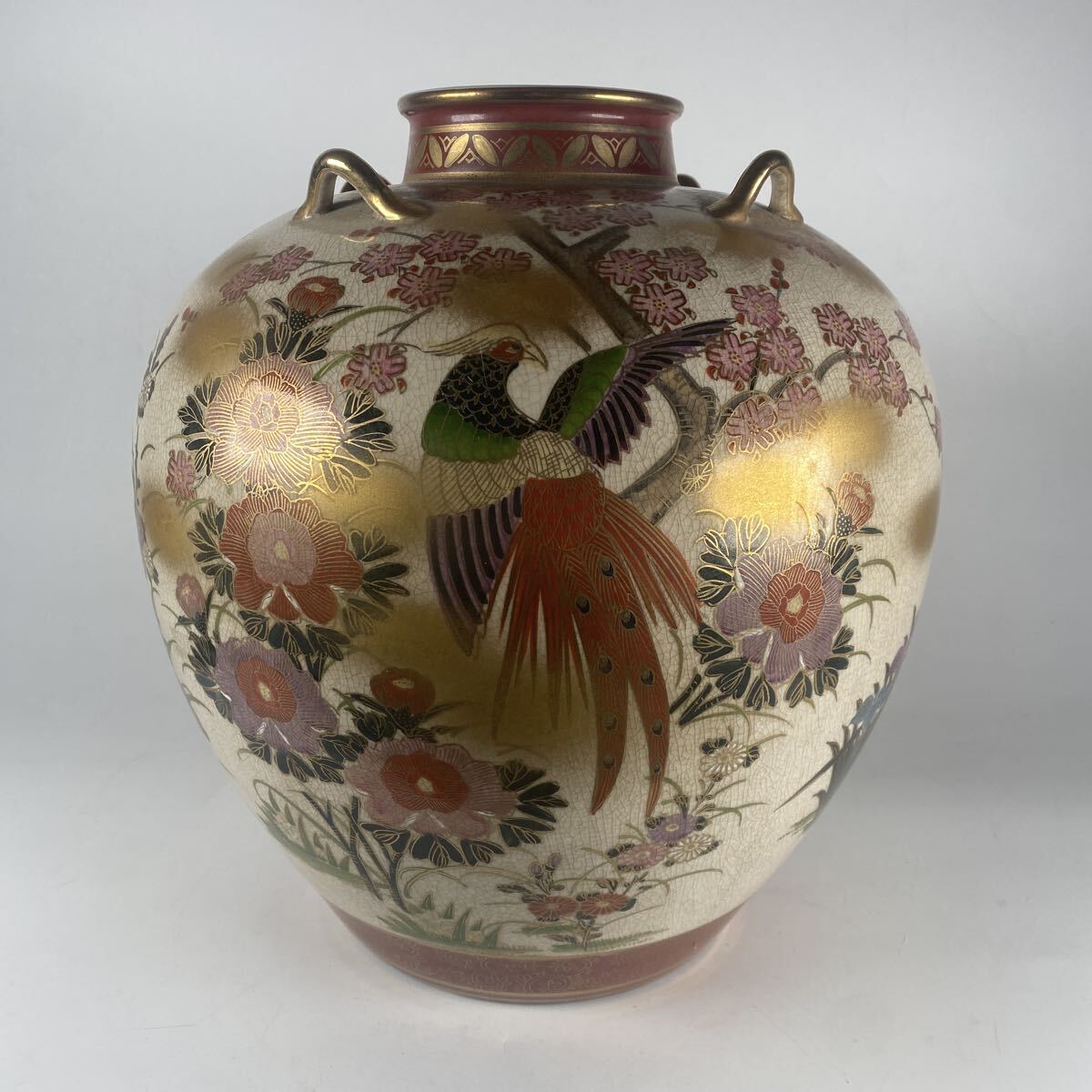 ホ*ウ様 薩摩焼 壺 アンティーク Yahoo!オークション -「薩摩焼 壺」の