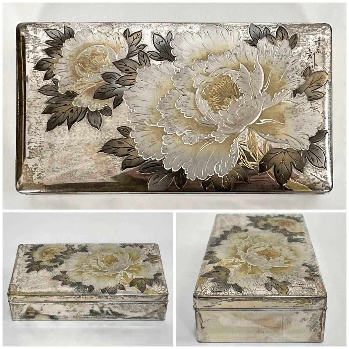 銀製品煙草入れ セット 美術工芸品 銀製品 アンティーク Yahoo