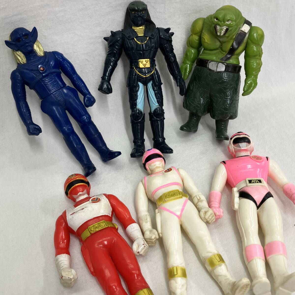 Yahoo!オークション -「フラッシュマンソフビ」(フィギュア) の落札