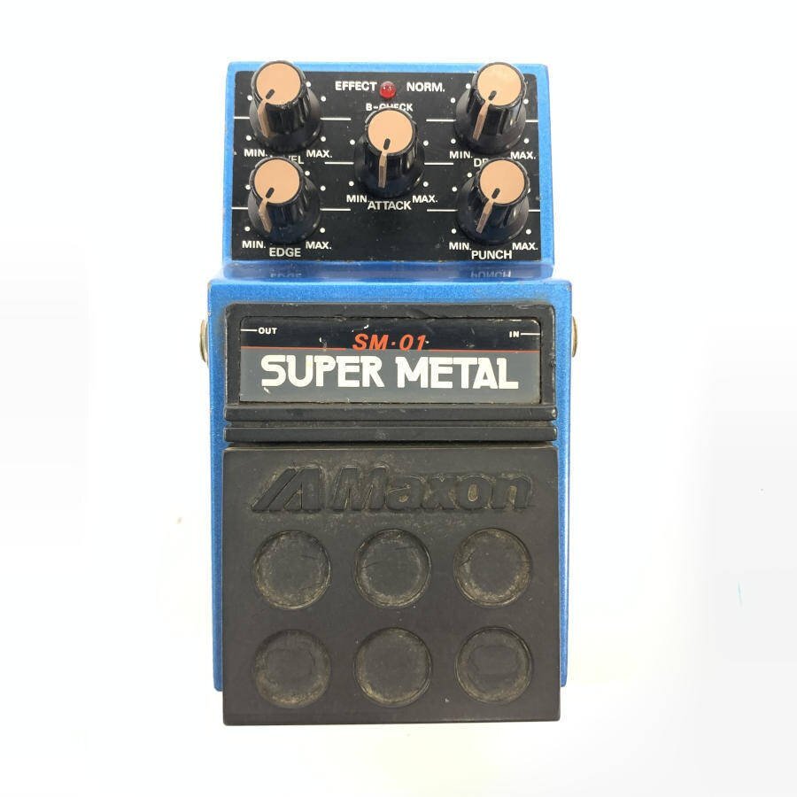 Maxon SM-01 スーパーメタルエフェクター Maxon SM-01 SUPER METAL