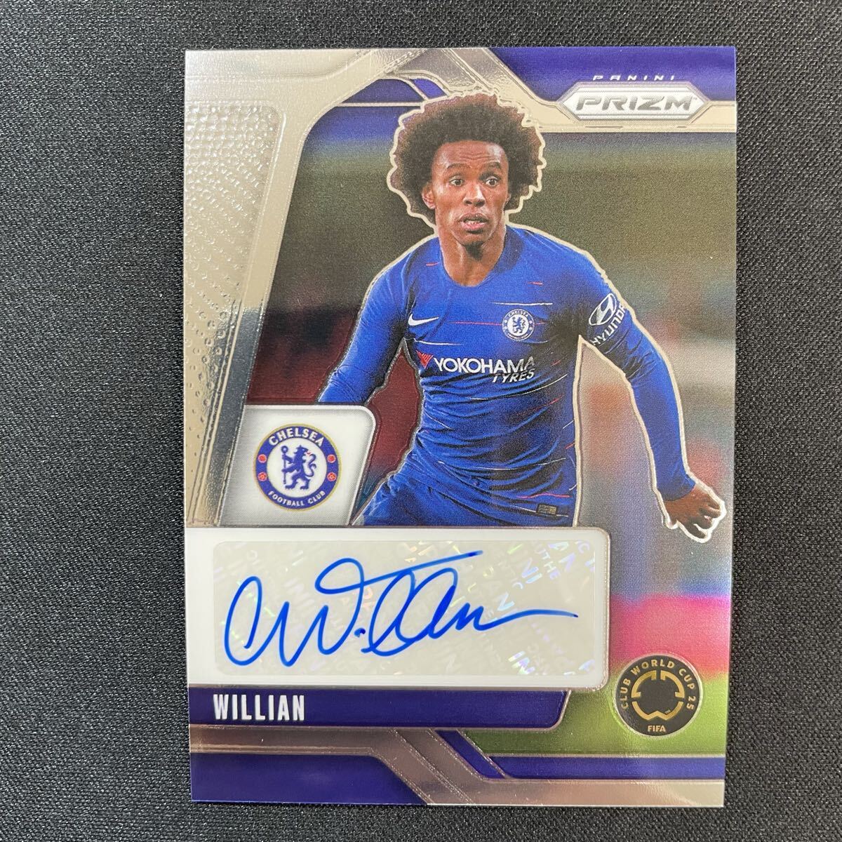 ジャージナンバー Panini チェルシー デコ 直筆サインカード ジャージ