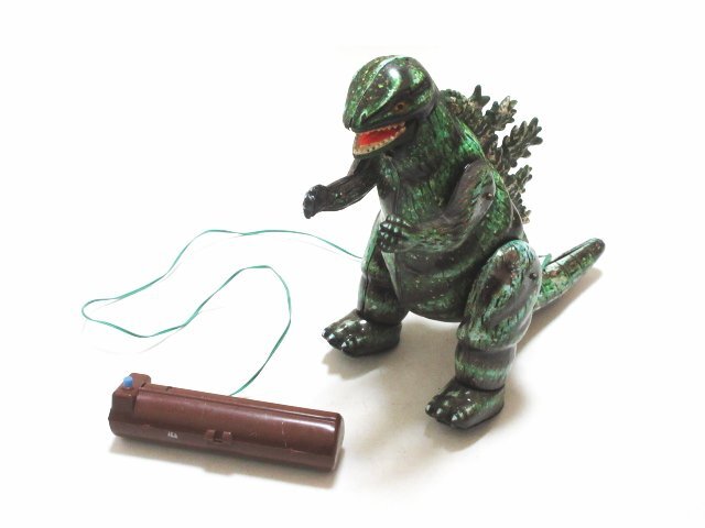 ブリキのゴジラ 動く機能付き ブリキのゴジラ 動く機能付き ブリキの