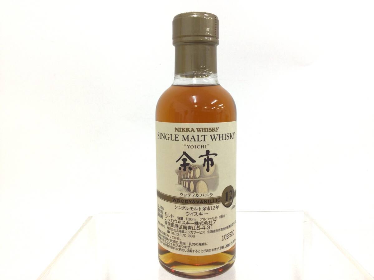Yahoo!オークション -「余市 12年 180ml」の落札相場・落札価格