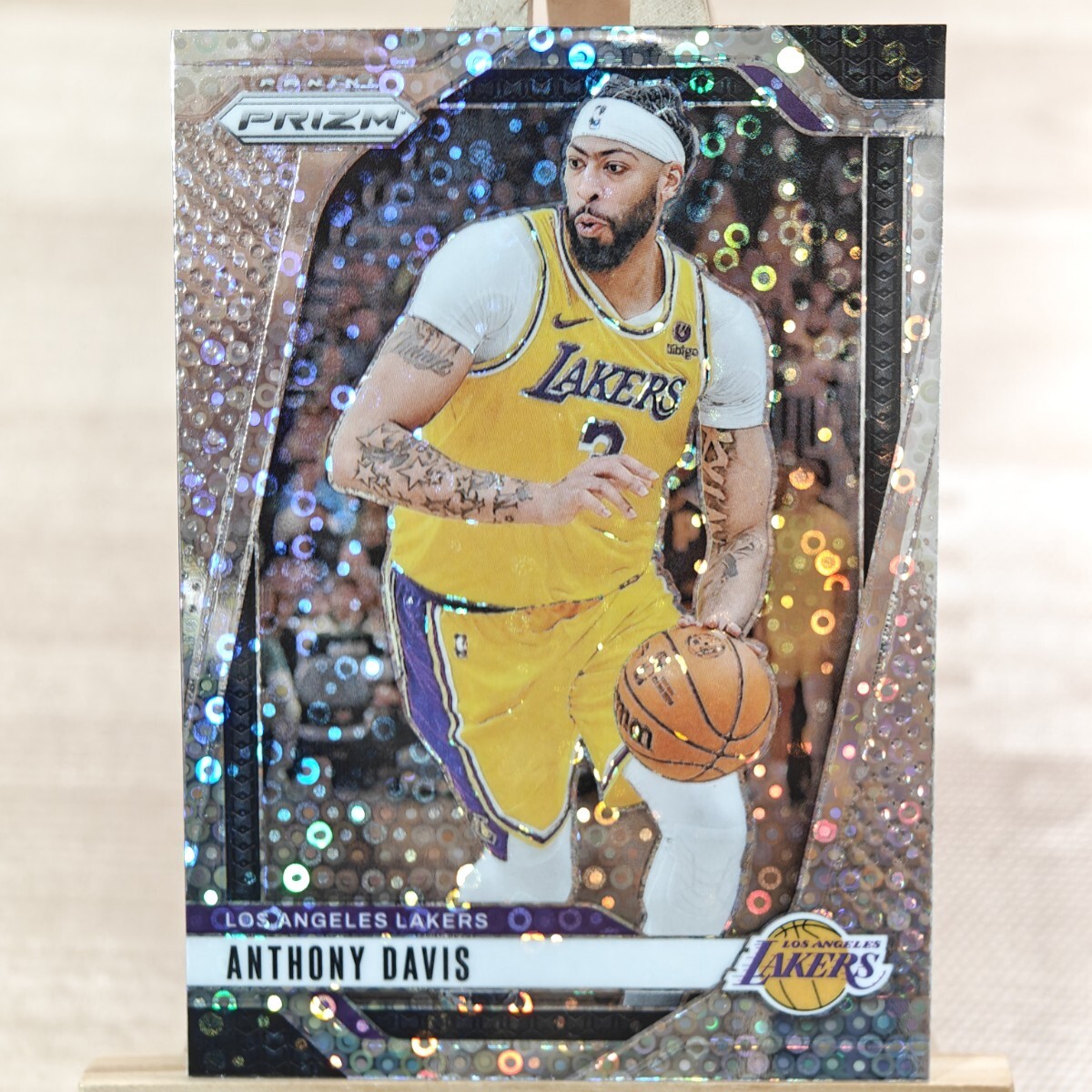 直筆サイン入り写真 アンソニー・デイビス ロサンゼルス・レイカーズ