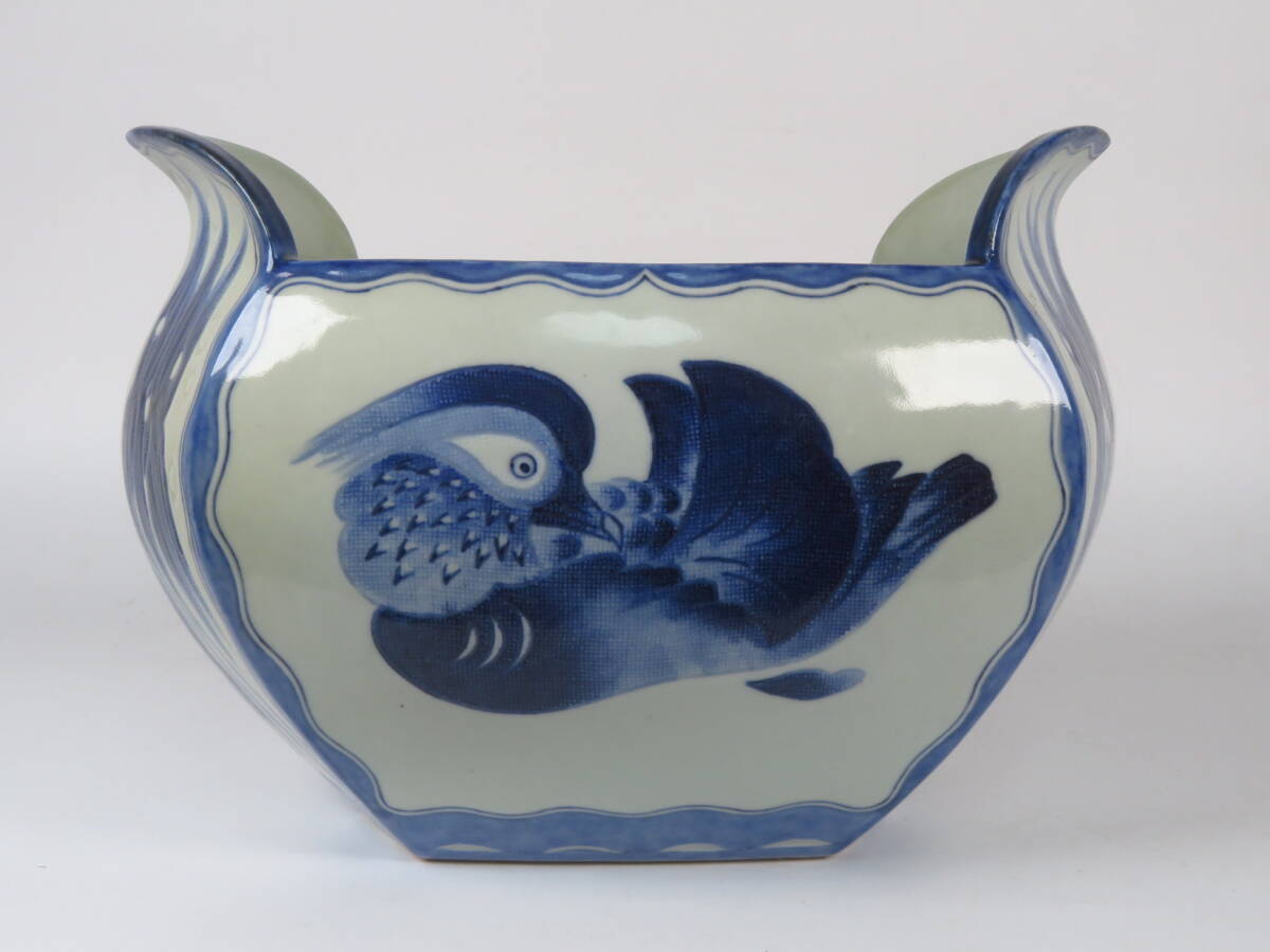 九谷焼秋塘陶園中村翠恒ねずみに大黒の置物共箱付き [B25561] 九谷焼秋