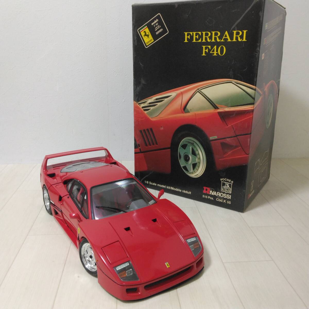 希少品】POCHER フェラーリ 本体ダイキャスト製1/8スケール模型キット