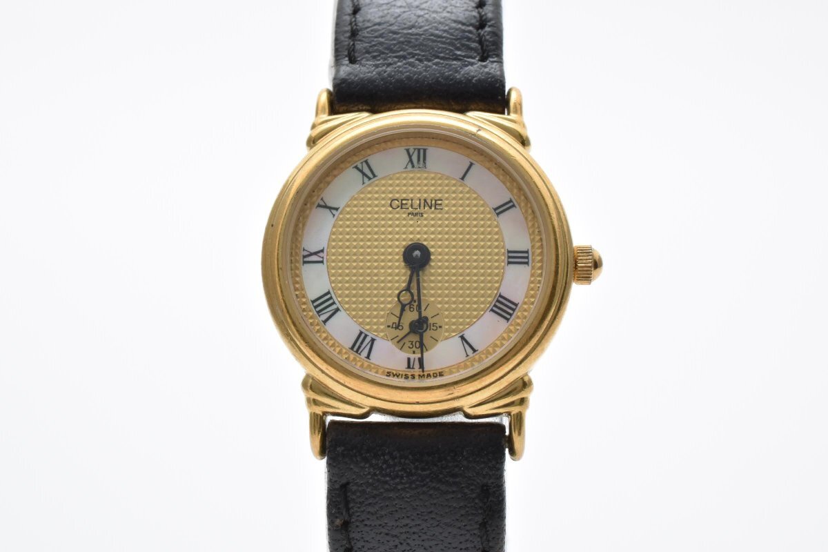 Yahoo!オークション -「celine 時計」(3針（時、分、秒）) (アナログ